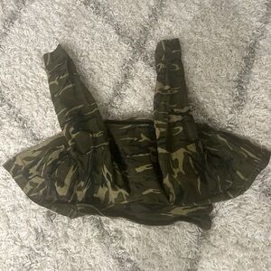 Camouflage Print Jacket